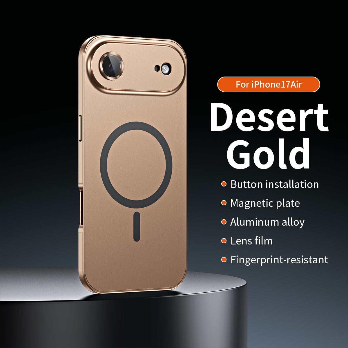 ✨17-13🔥Magnetic Aluminum Frame Case For Iphone