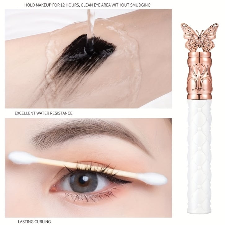 Thick, Curling, Long-lasting Mascara, Waterproof, Sweat-resistant, Lengthening, Non-staining