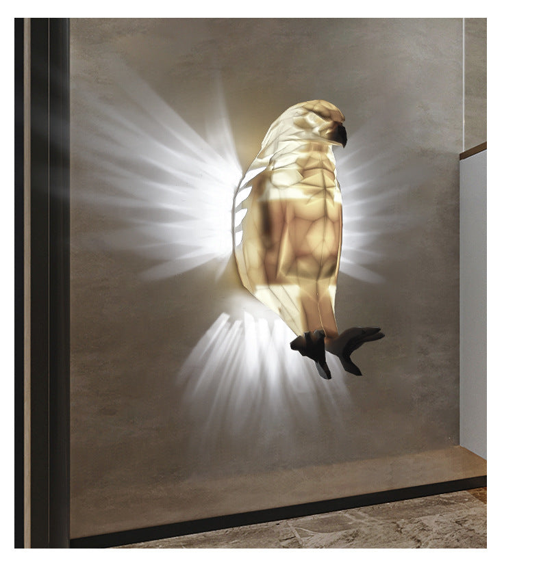 3D Home Eagle Wall Lamp