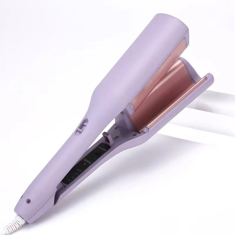 Ferra per capelli ondulate con ferri a V francese