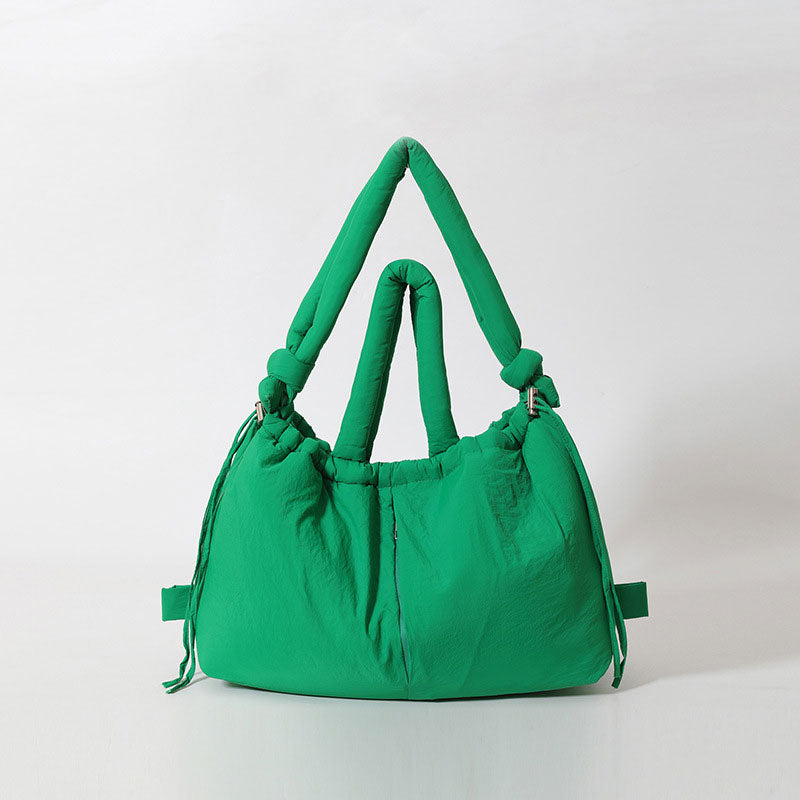 Down Bag Nylon Drawstring Backpack