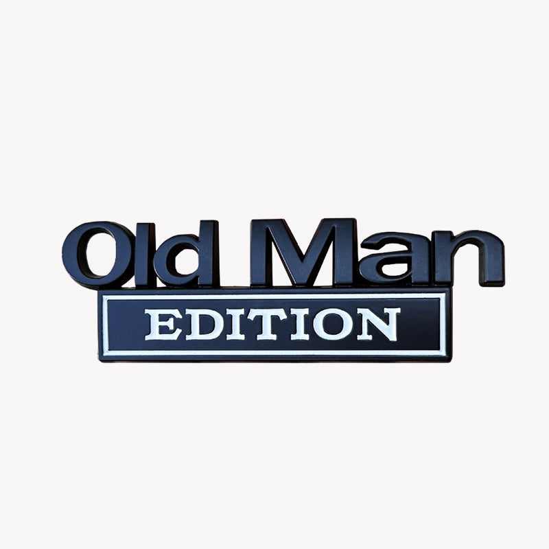 Car badges for seniors/๐ Old Man Edition car badges