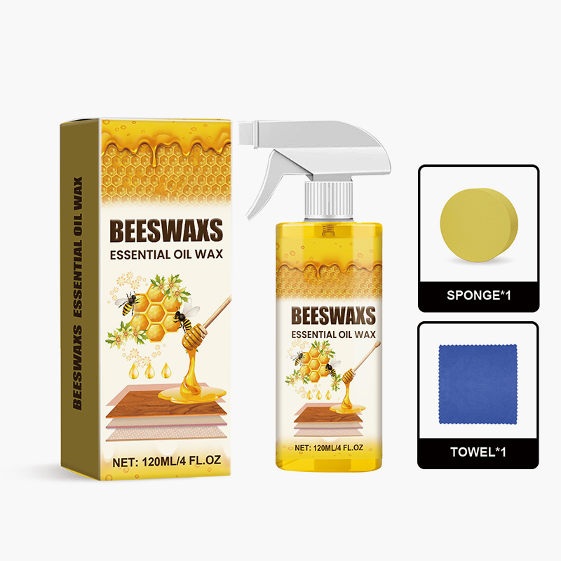 🔥🔥Now on sale: Wax spray with essential oil and beeswax - furniture polish, wood care, deep care, restores shine and prevents cracks