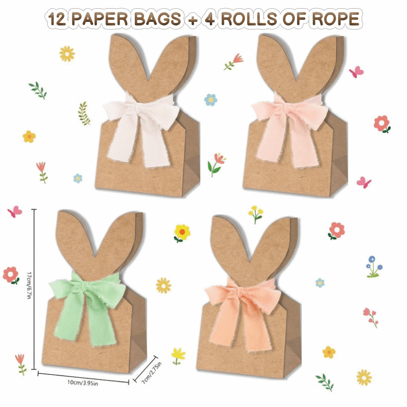 🔥🐇 Boho Bunny Easter treat bags (✨24 pcs)