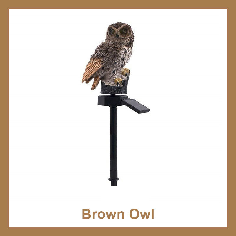 🔥Solar Owl Courtyard Lawn Garden Decorative Light