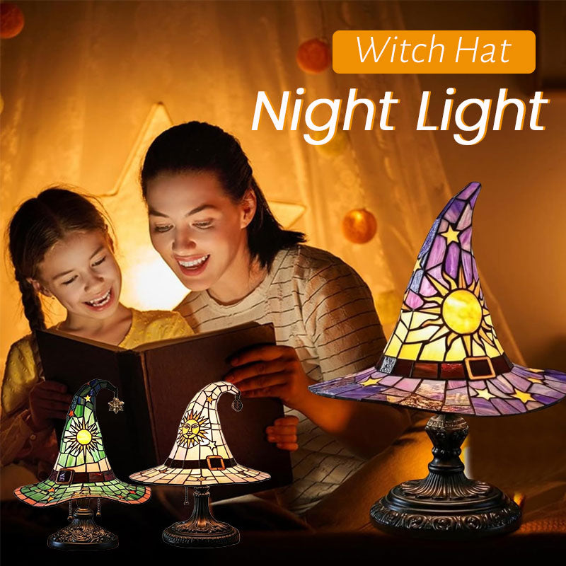 🧙♀️Night light with witch hat