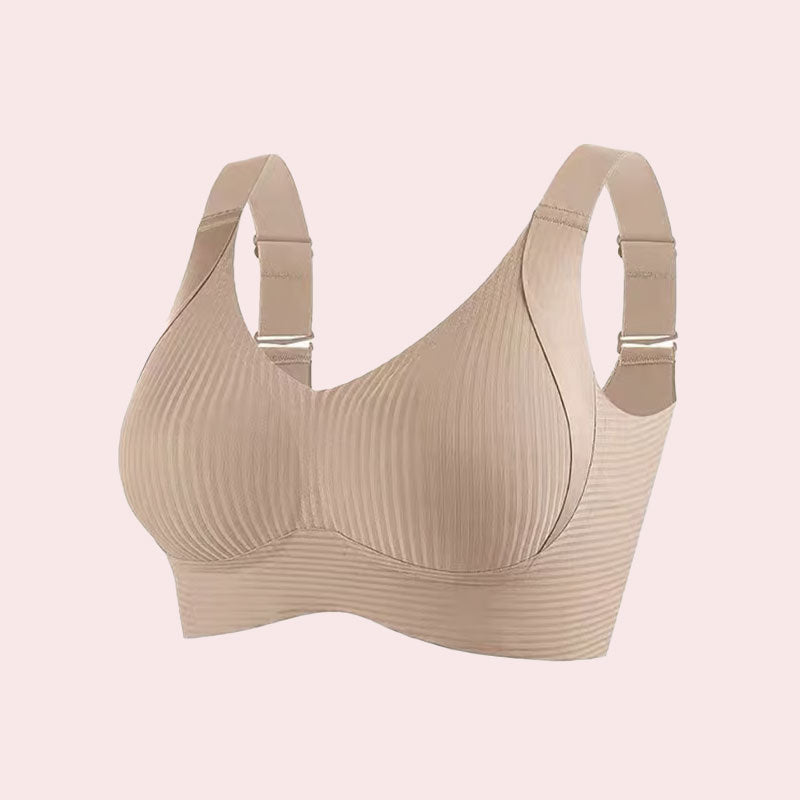 🔥Spring Hot Sale 49% OFF- Ribbed Push Up Adjustable Wireless Bra for Women