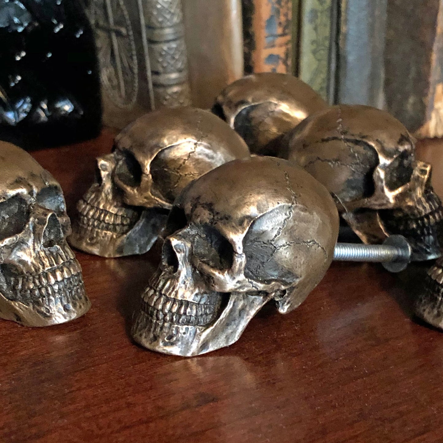 Skull Drawer Knobs | Gothic Cabinet Knobs
