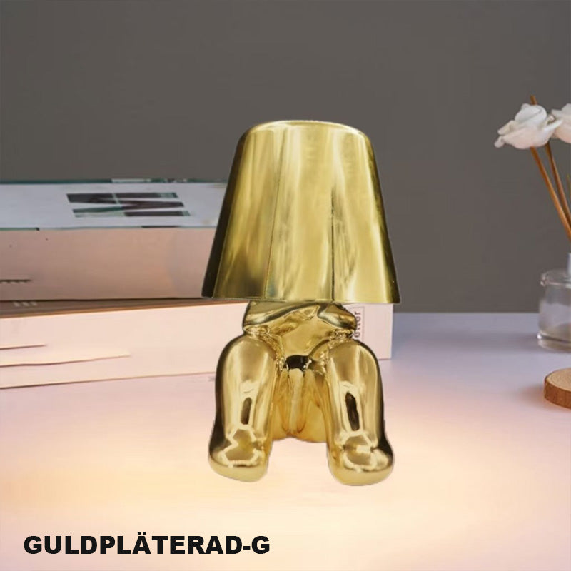 Touch Control Table Lamp Golden Statue LED Lamp/Touch Control Table Lamp Golden Statue LED Lamp