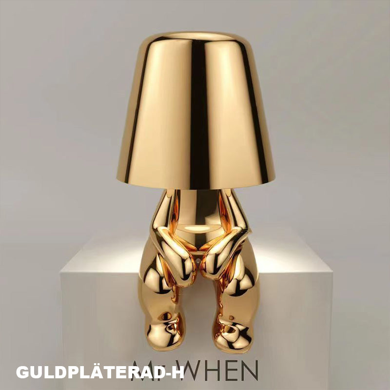 Touch Control Table Lamp Golden Statue LED Lamp/Touch Control Table Lamp Golden Statue LED Lamp