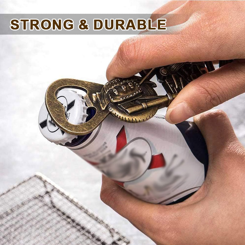 Vintage Motorcycle Bottle Opener