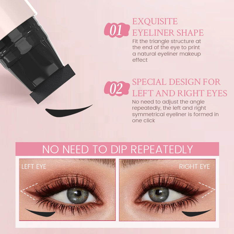 Eyeliner stamp in one piece