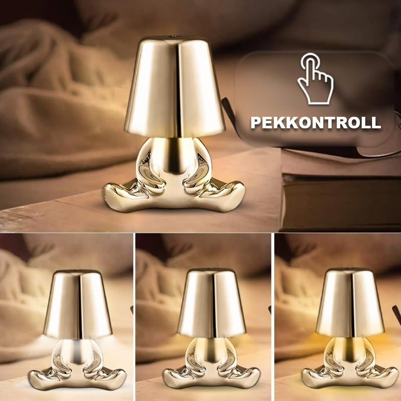 Touch Control Table Lamp Golden Statue LED Lamp/Touch Control Table Lamp Golden Statue LED Lamp