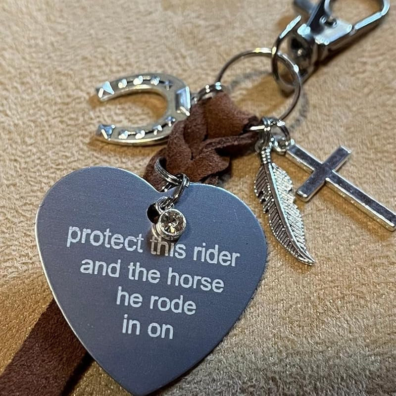 Personalized Saddle Heart Engraved Pendant