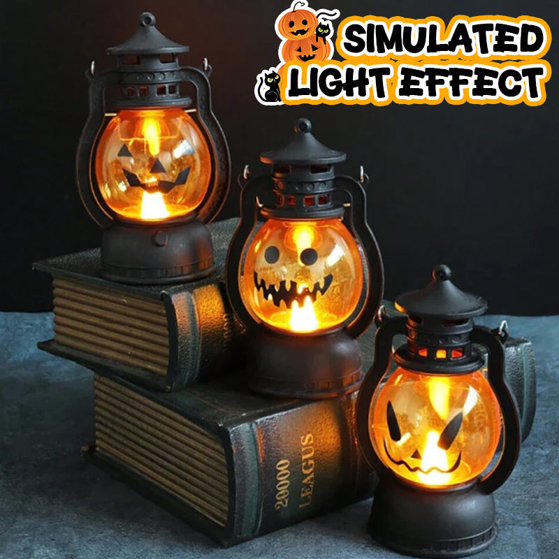 🎃 Vintage Halloween Portable Pumpkin Lantern🎃