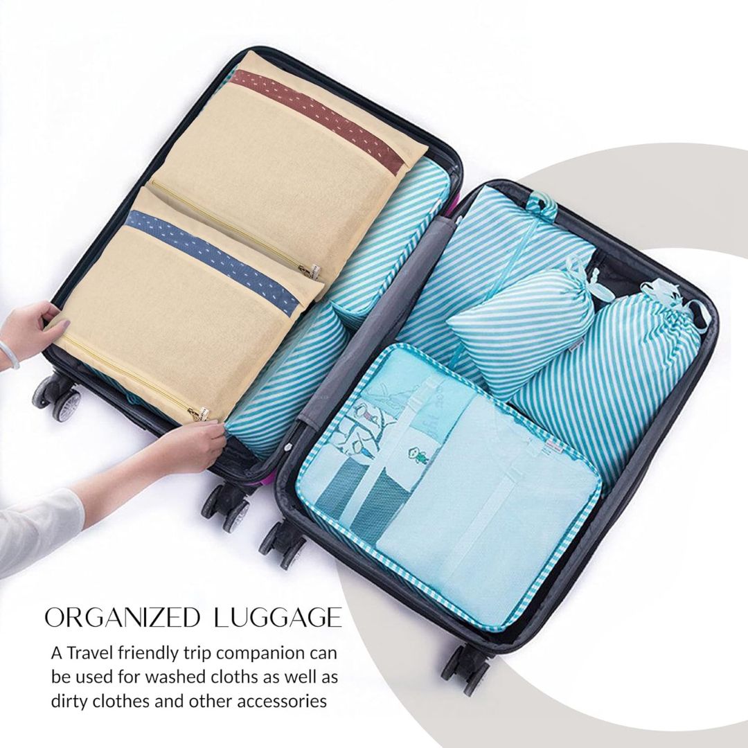 Cotton Storage Bag With Viewing Window