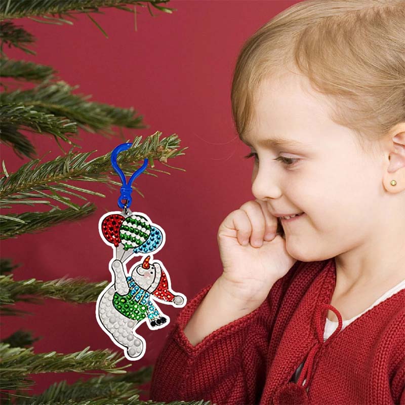 🎄✨Christmas DIY Diamond Painting Keychain Set✨🎄