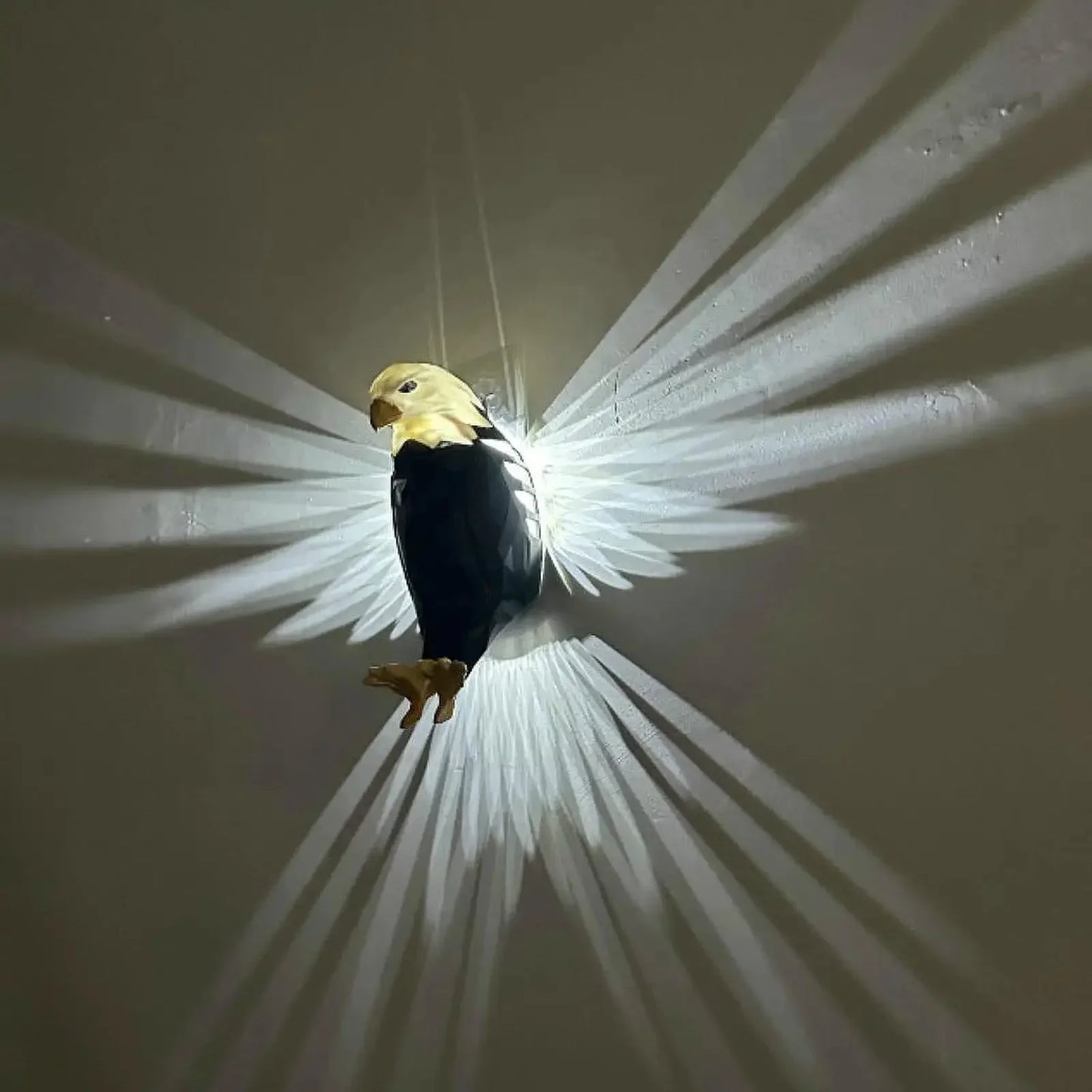 3D Home Eagle Wall Lamp
