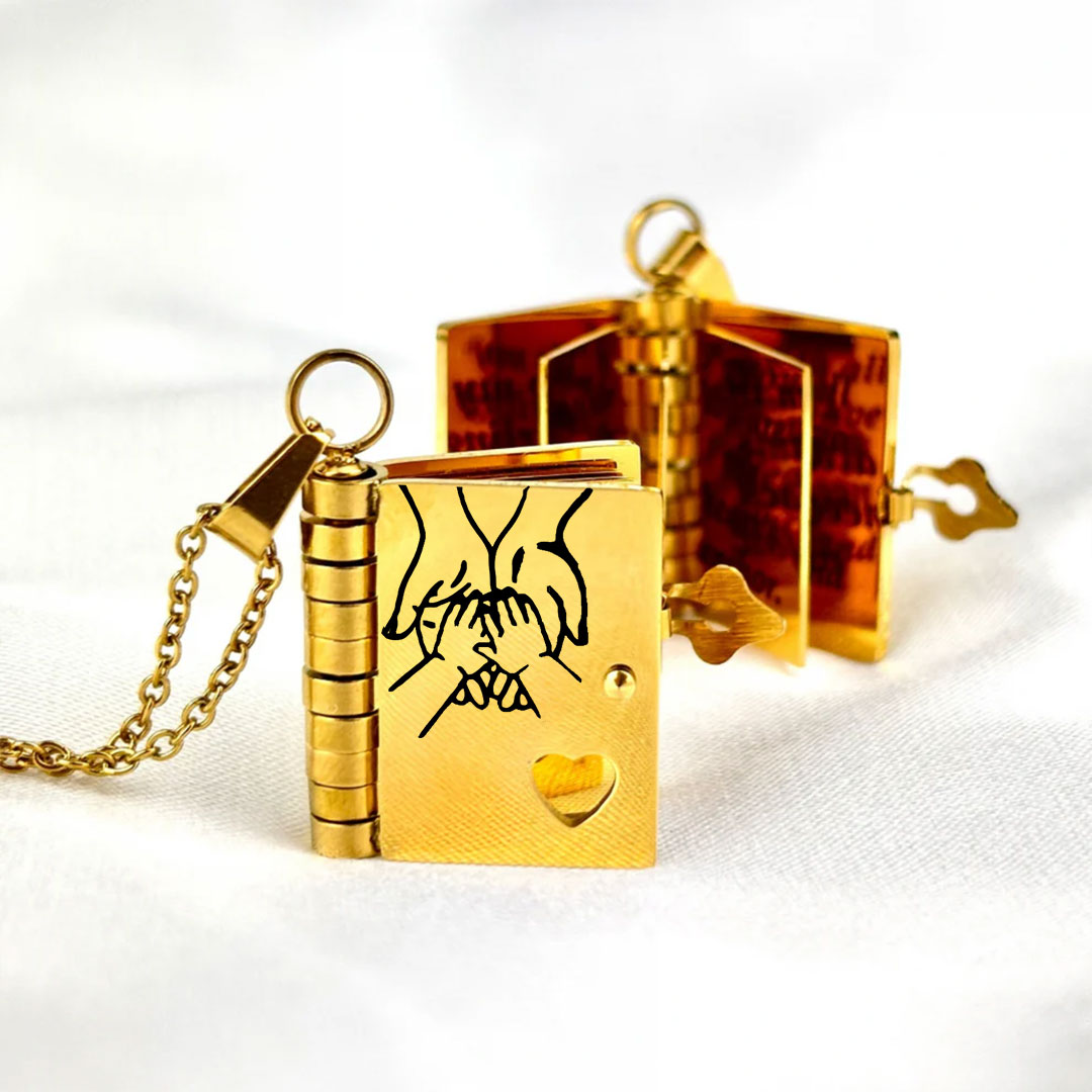 Gift for my daughter - "My Incredible Daughter" book necklace