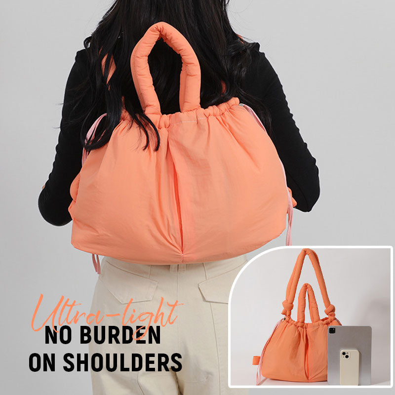 Down Bag Nylon Drawstring Backpack
