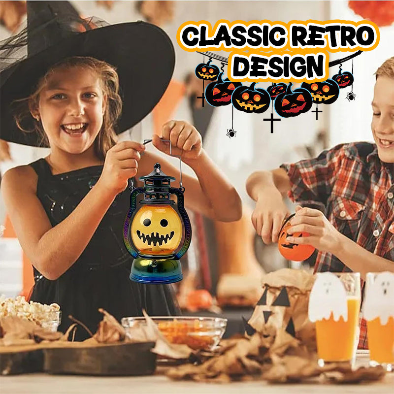 🎃 Vintage Halloween Portable Pumpkin Lantern🎃