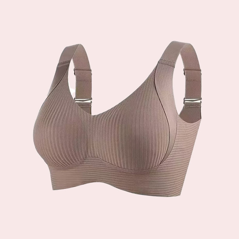 🔥Spring Hot Sale 49% OFF- Ribbed Push Up Adjustable Wireless Bra for Women