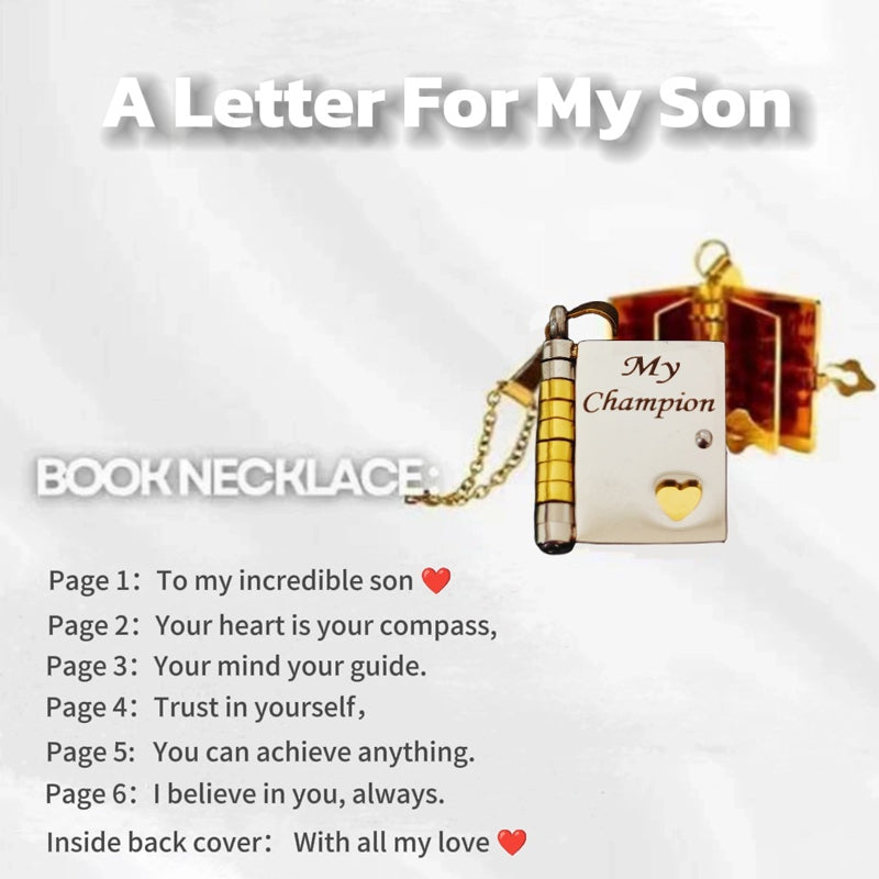 Gift for my daughter - "My Incredible Daughter" book necklace