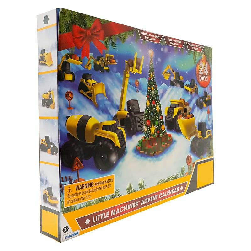 🔥LAST DAY 49% OFF🔥24 Day Christmas Countdown Calendar with Construction Truck