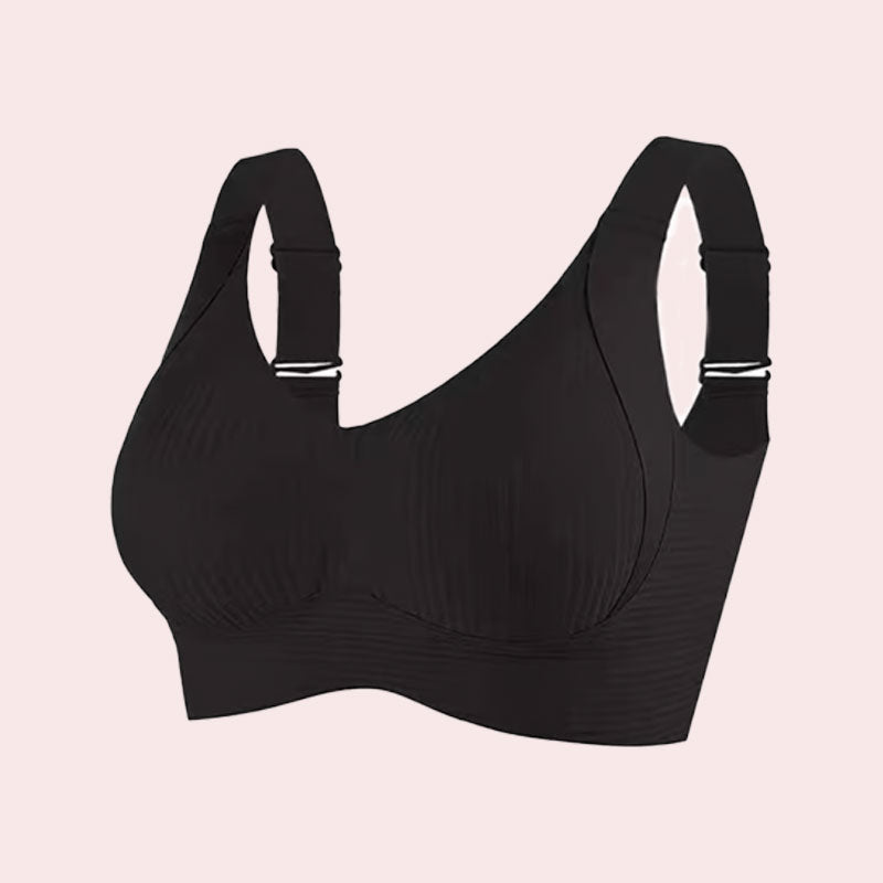 🔥Spring Hot Sale 49% OFF- Ribbed Push Up Adjustable Wireless Bra for Women
