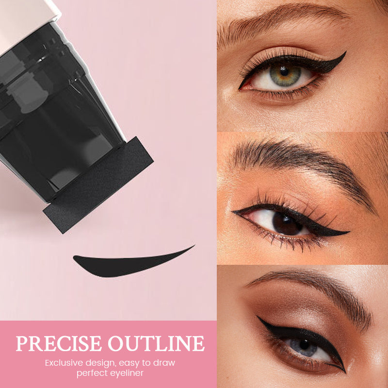 Eyeliner stamp in one piece