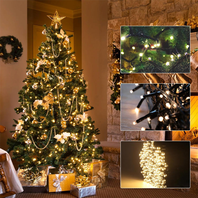 ๐ LED Ring Five-pointed Star Christmas Tree Light ๐