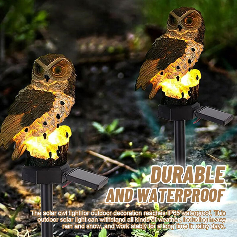 🔥Solar Owl Courtyard Lawn Garden Decorative Light