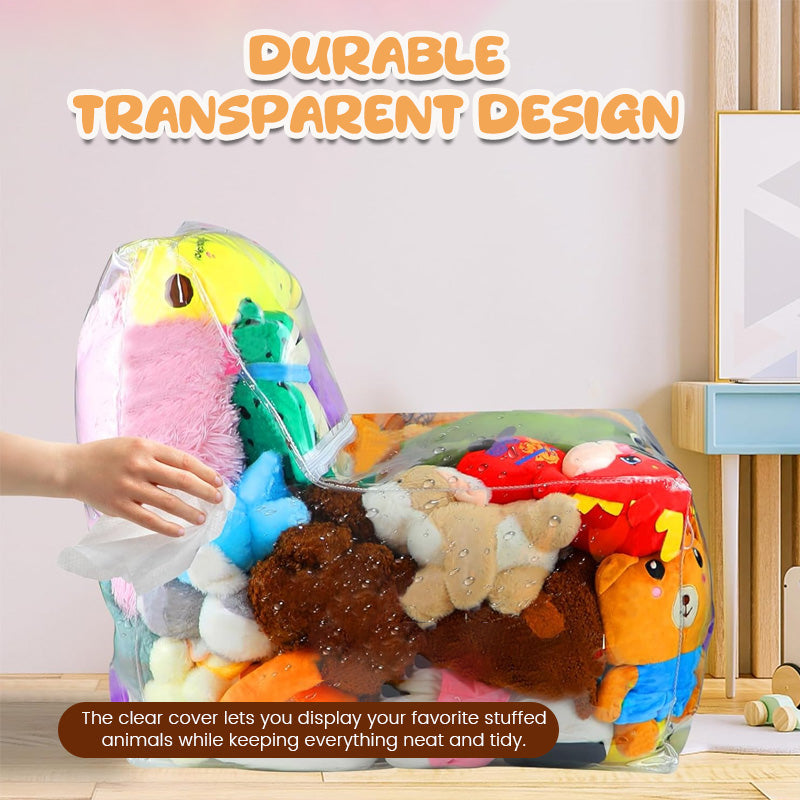 🐻 Plush Sofa Bean Bag – Where Storage Meets Snuggles
