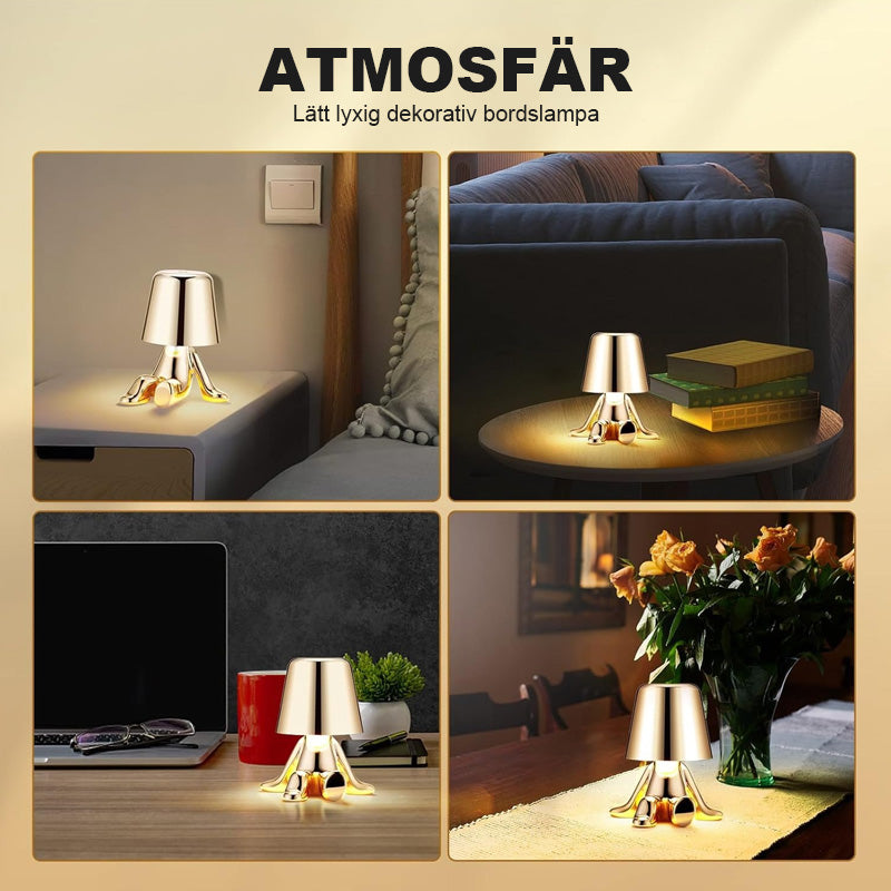 Touch Control Table Lamp Golden Statue LED Lamp/Touch Control Table Lamp Golden Statue LED Lamp
