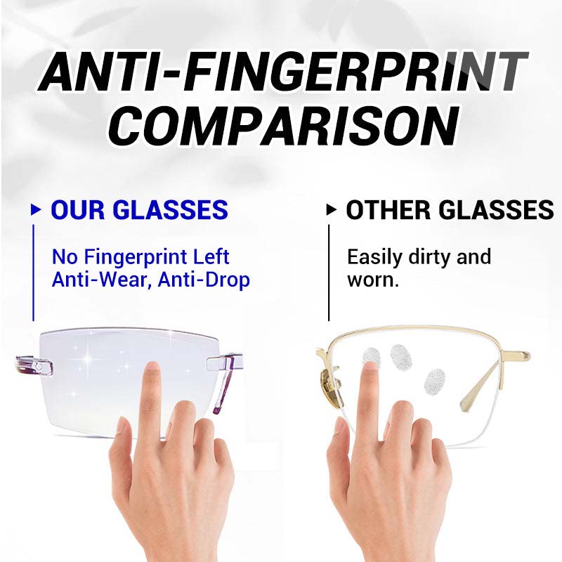 High hardness anti-blue light reading glasses, dual-purpose