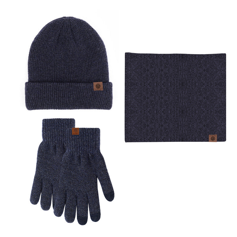 🔥Outdoor thermal three-piece set🧣🧤🧢