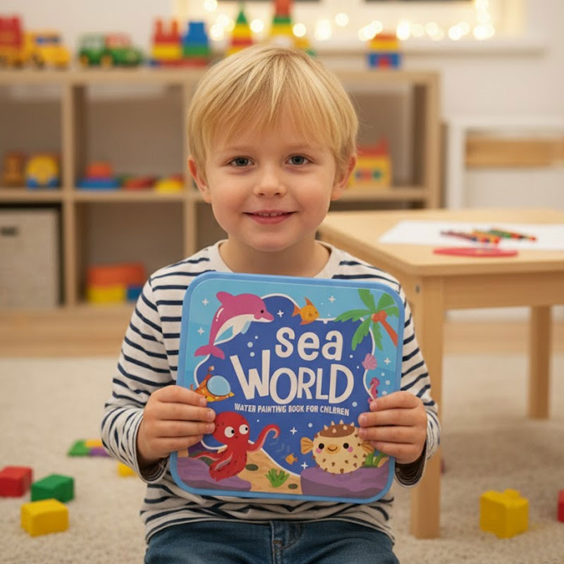 ๐ Kidsโ Water Drawing Quiet Book ๐