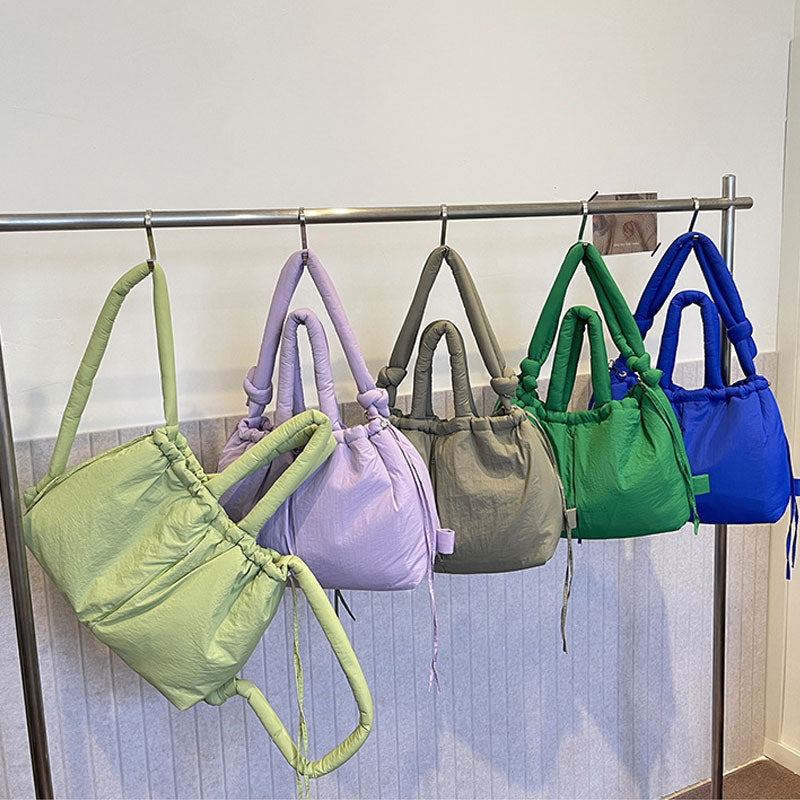 Down Bag Nylon Drawstring Backpack