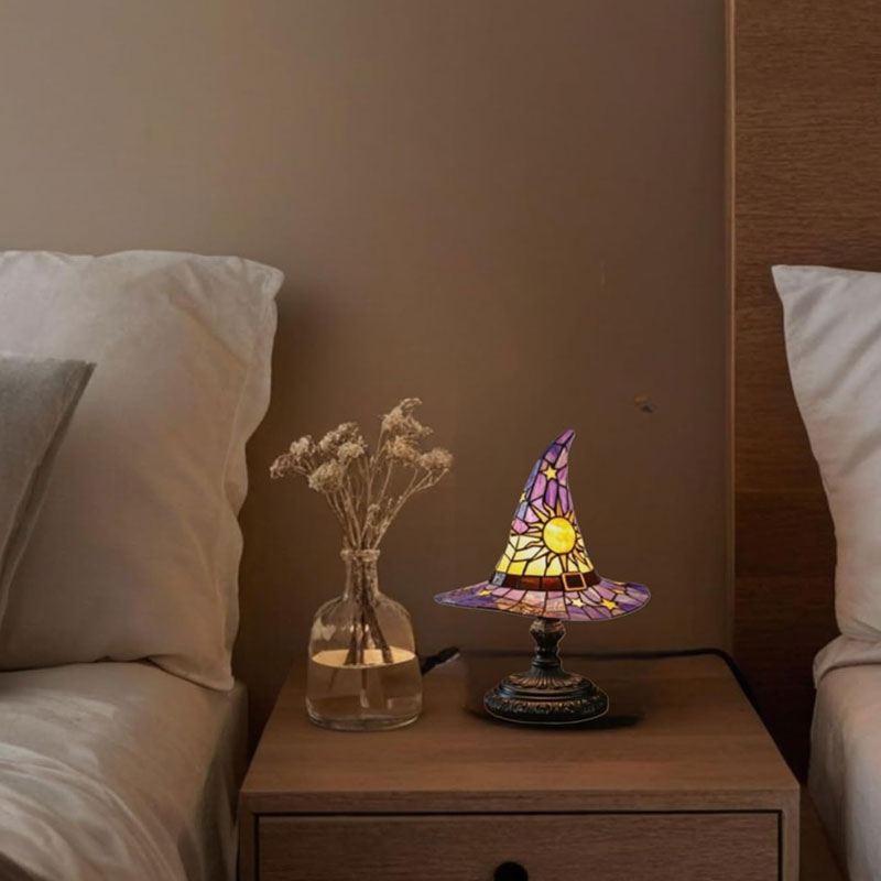 🧙♀️Night light with witch hat