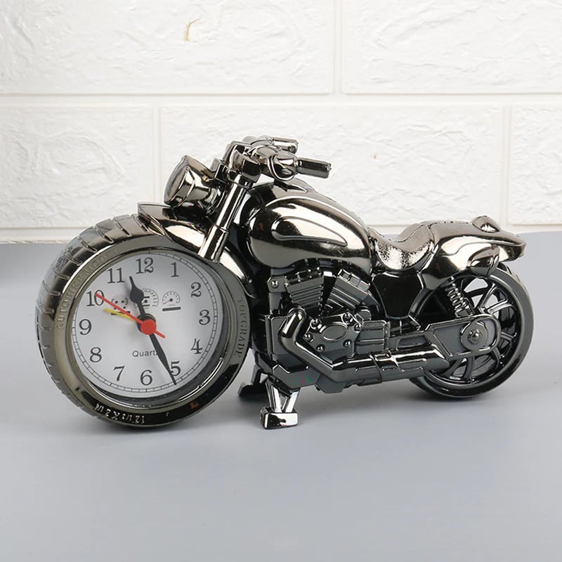 The Creative Motorcycle-Themed Alarm Clock