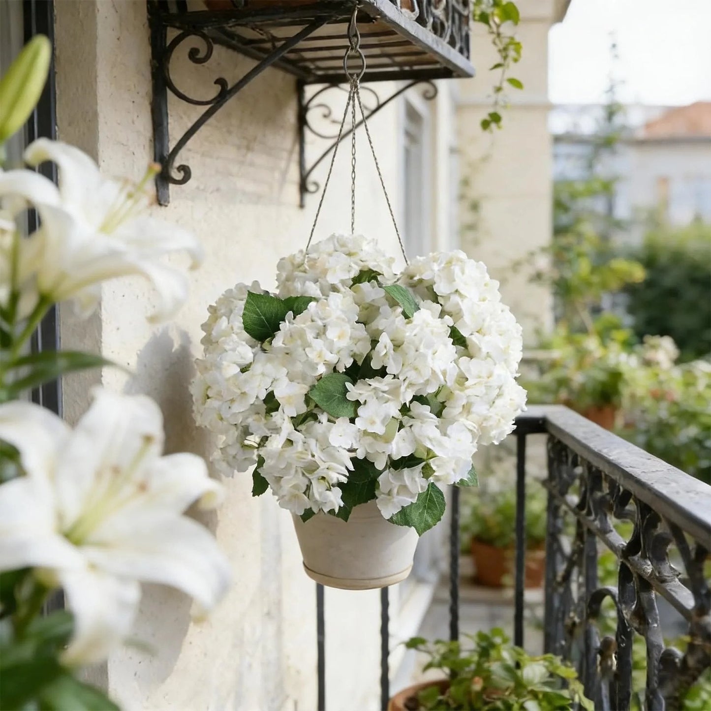🌼Artificial hydrangeas for outdoor use – UV-resistant, waterproof and wind-resistant💐🌸