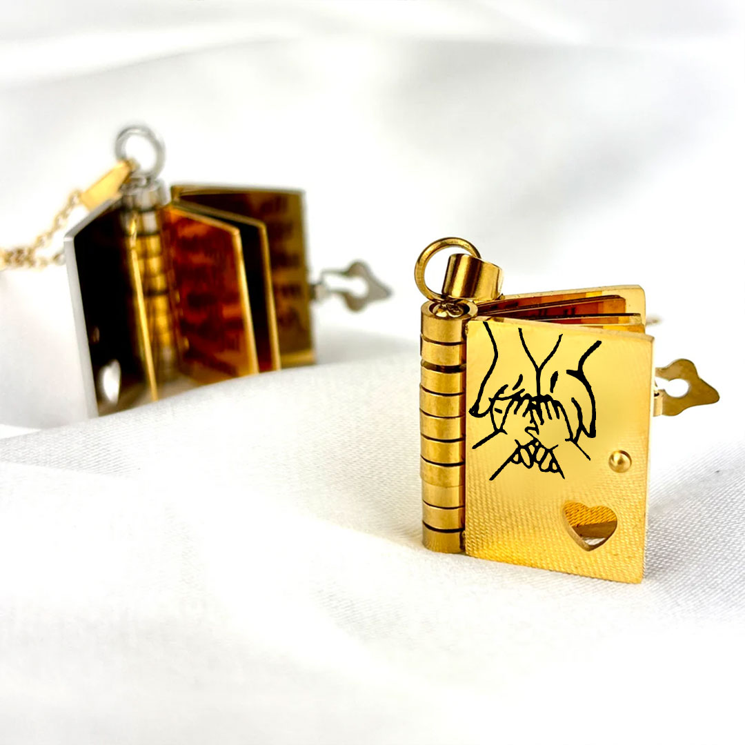 Gift for my daughter - "My Incredible Daughter" book necklace