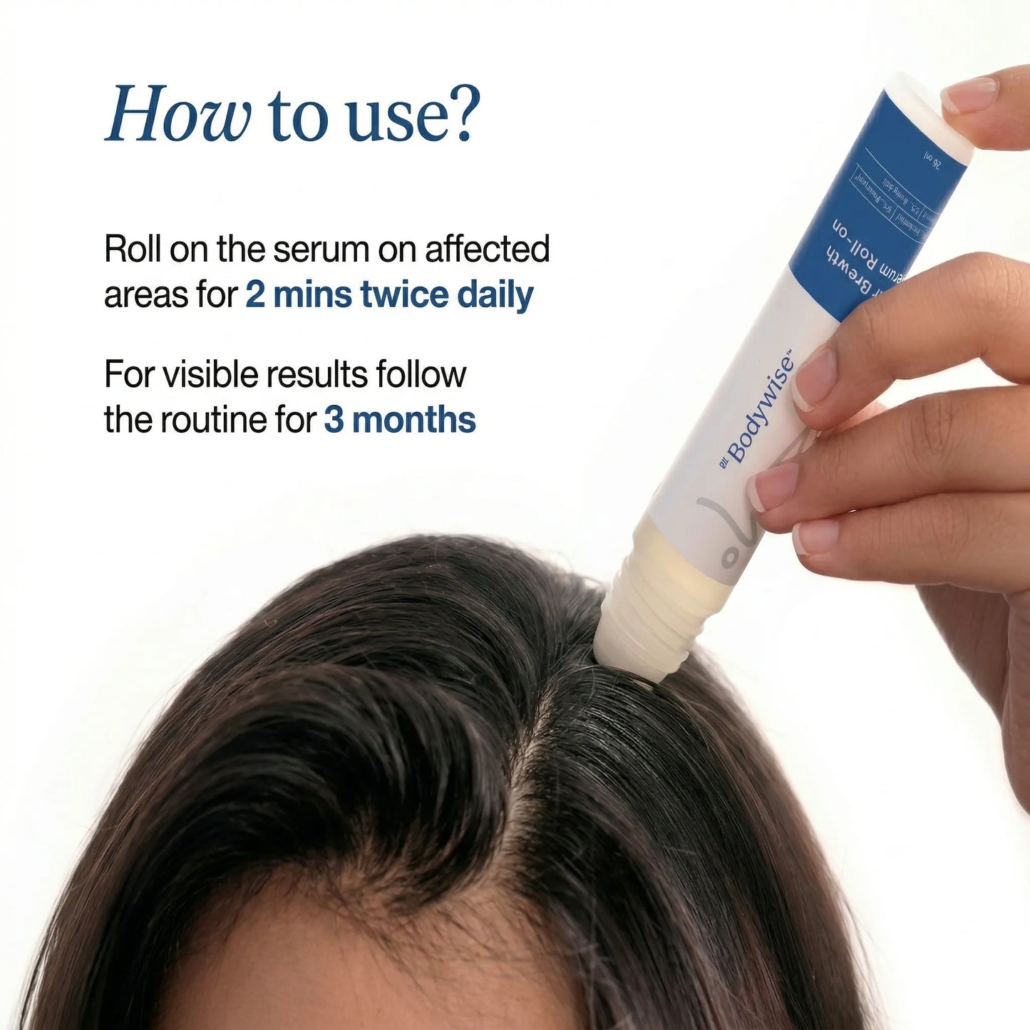 Bodywise Byvirexa Hair Growth Roll on Serum