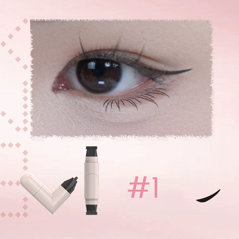 Eyeliner stamp in one piece