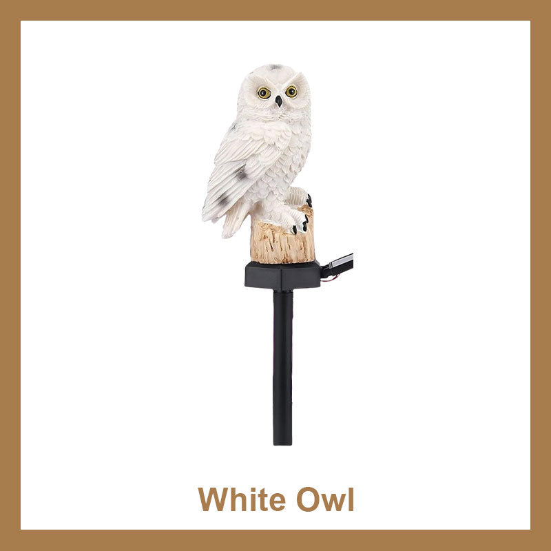 🔥Solar Owl Courtyard Lawn Garden Decorative Light