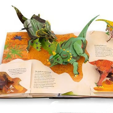 ⏰Weekly special sale: 60 per cent off🦖3D Encyclopaedia Prehistorica Dinosaurs📙HARDCOVE