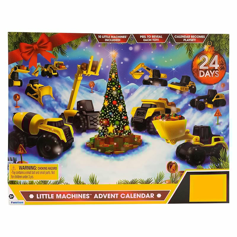 🔥LAST DAY 49% OFF🔥24 Day Christmas Countdown Calendar with Construction Truck