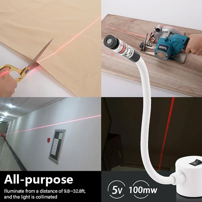 ✨🧵 Laser Quilting Guide – Magnetic sewing laser for straight seams and precise patterns