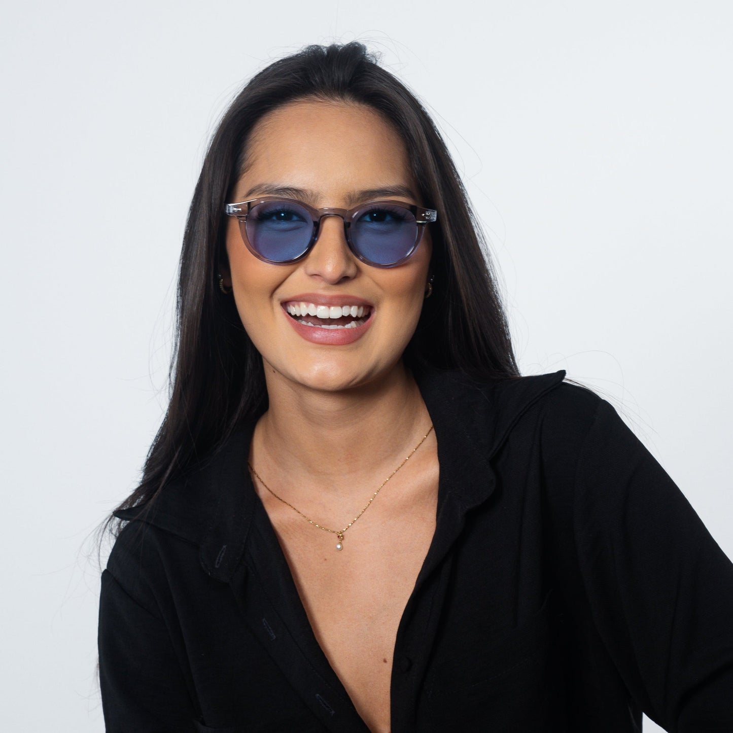 ✨Retro round frame sunglasses with rivets✨