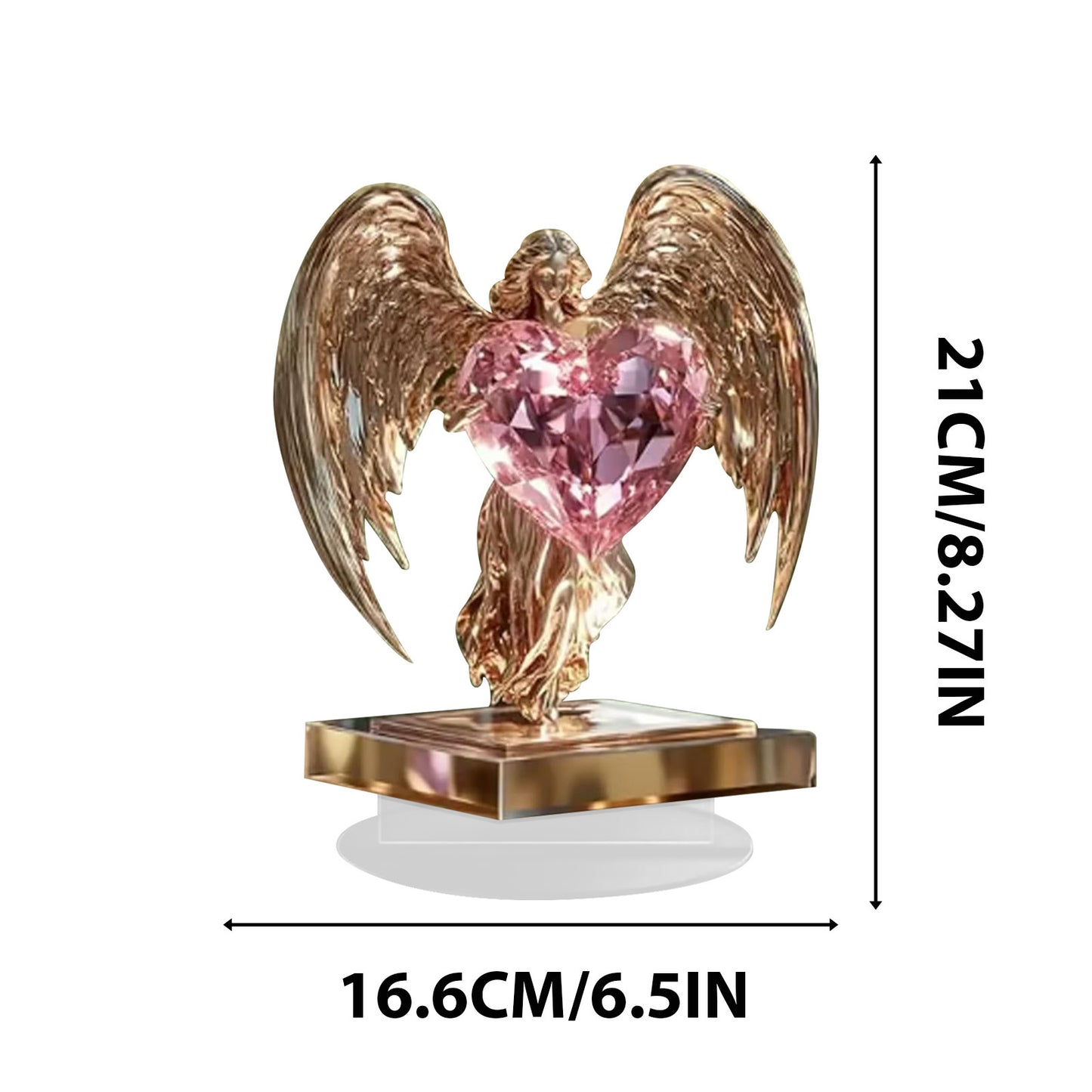 ❤️Guardian angel statue with candles